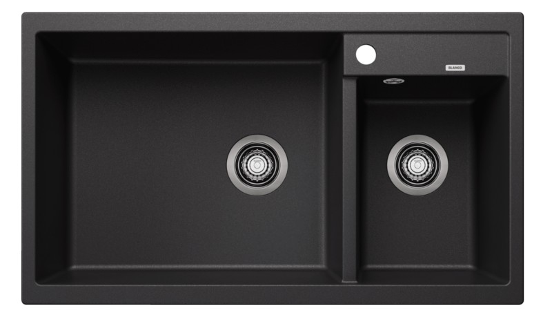 Anderhalve spoelbak Blanco 513273 vooraanzicht