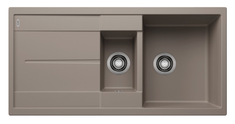 Evier 1 1/2 bassin Blanco 517355 vooraanzicht