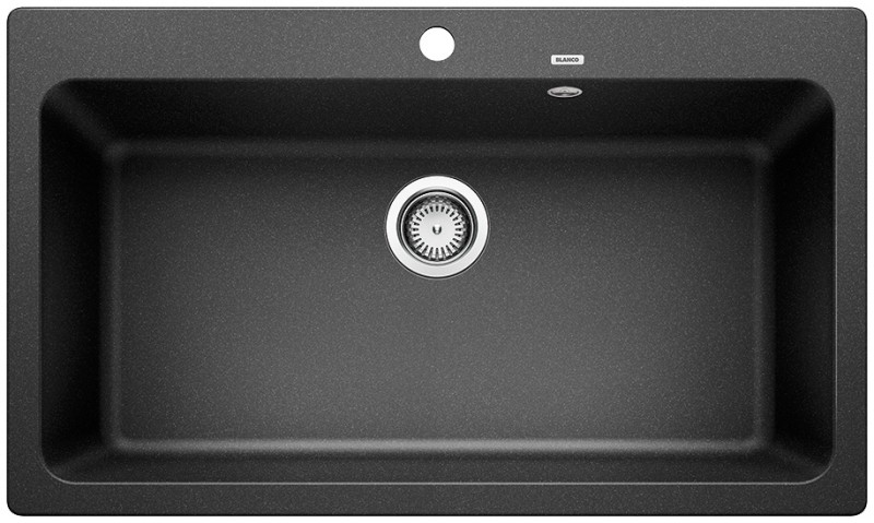 Enkele spoelbak Blanco 521811 vooraanzicht