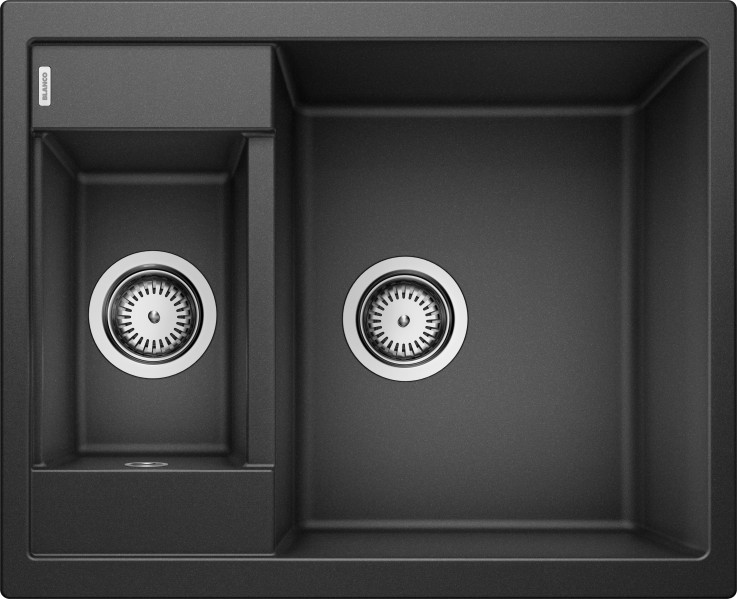 Anderhalve spoelbak Blanco 516179 vooraanzicht