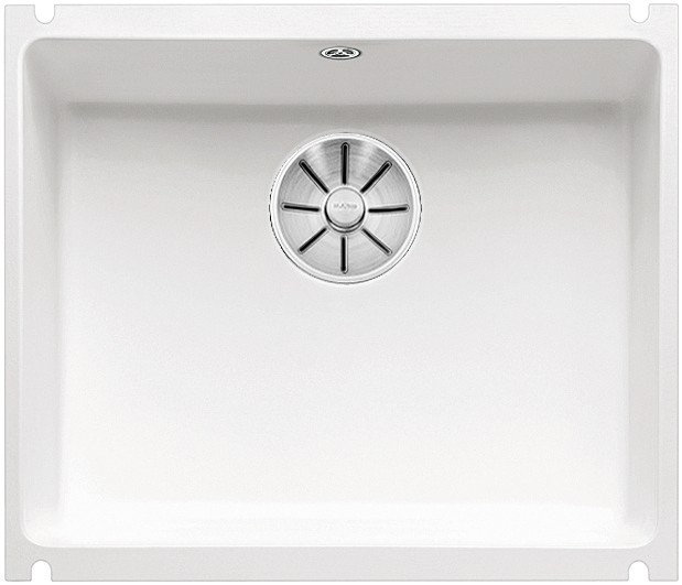 Enkele spoelbak Blanco 523733 vooraanzicht