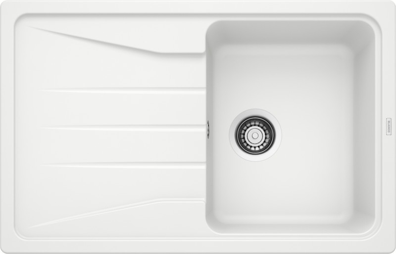 Evier 1 bassin Blanco 519665/** vooraanzicht