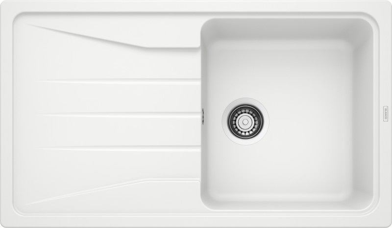 Enkele spoelbak Blanco 519674/** vooraanzicht