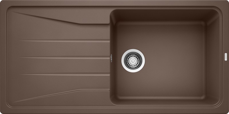 Enkele spoelbak Blanco 519697/** vooraanzicht