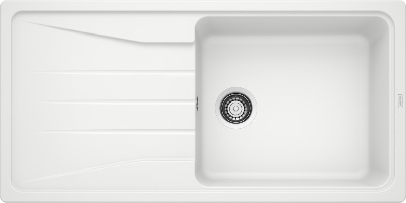 Evier 1 bassin Blanco 519692/** vooraanzicht