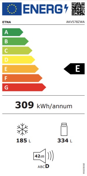 Side/Side + 3 en 4 deurs Etna/by Atag AKV578ZWA/zwart detail 4