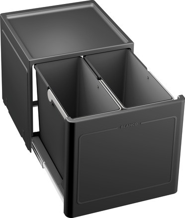 Afvalemmers Blanco 517468 vooraanzicht