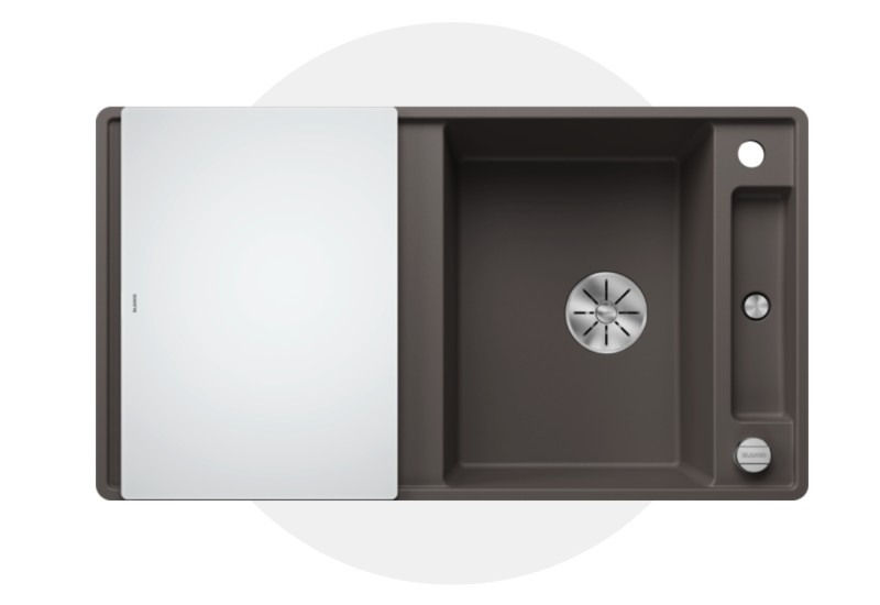 Enkele spoelbak Blanco 527224 vooraanzicht