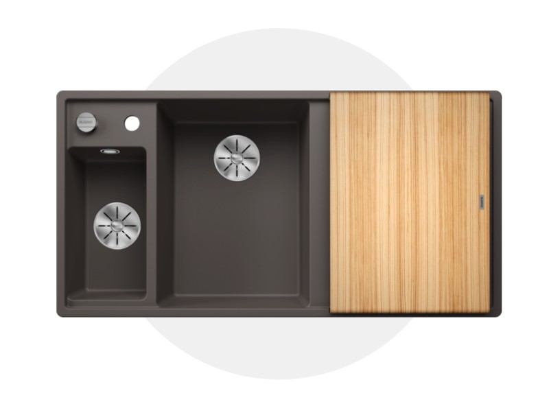 Evier 1 1/2 bassin Blanco 527227 vooraanzicht