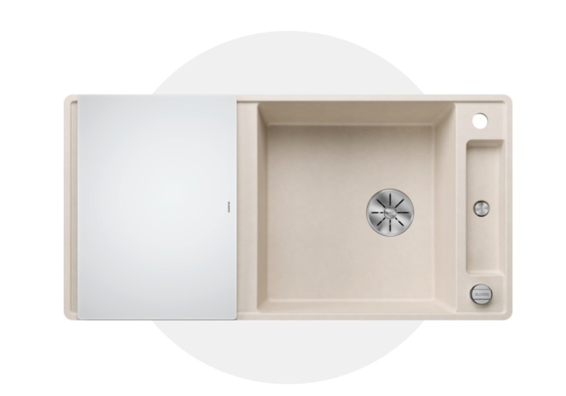 Enkele spoelbak Blanco 527053 vooraanzicht