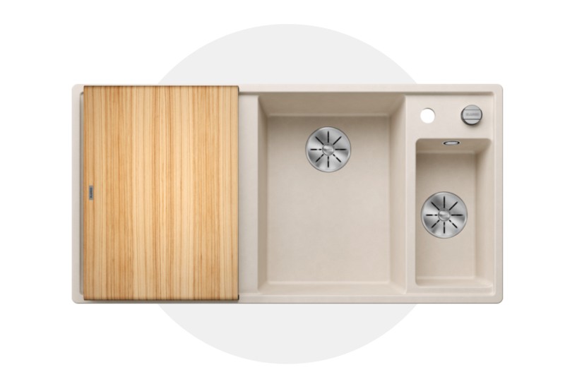 Evier 1 1/2 bassin Blanco 527046 vooraanzicht