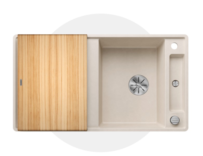 Enkele spoelbak Blanco 527041 vooraanzicht