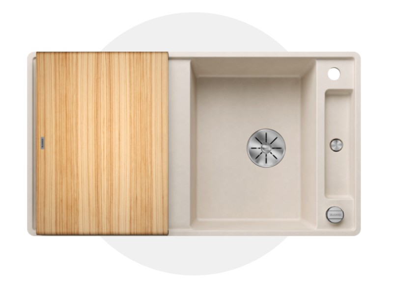 Enkele spoelbak Blanco 527042 vooraanzicht