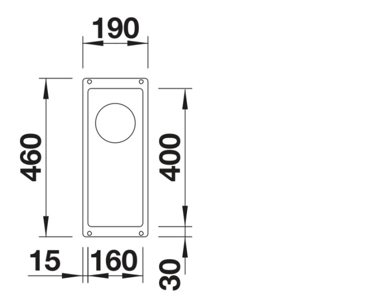 Evier 1 bassin Blanco 526802 detail 1