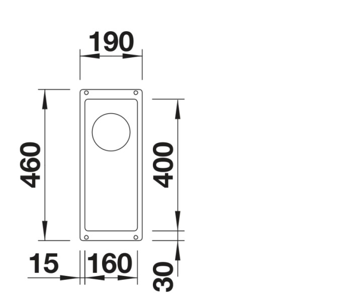 Evier 1 bassin Blanco 526799 detail 1