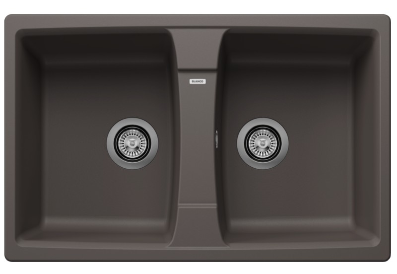 Dubbele spoelbak Blanco 527281 vooraanzicht