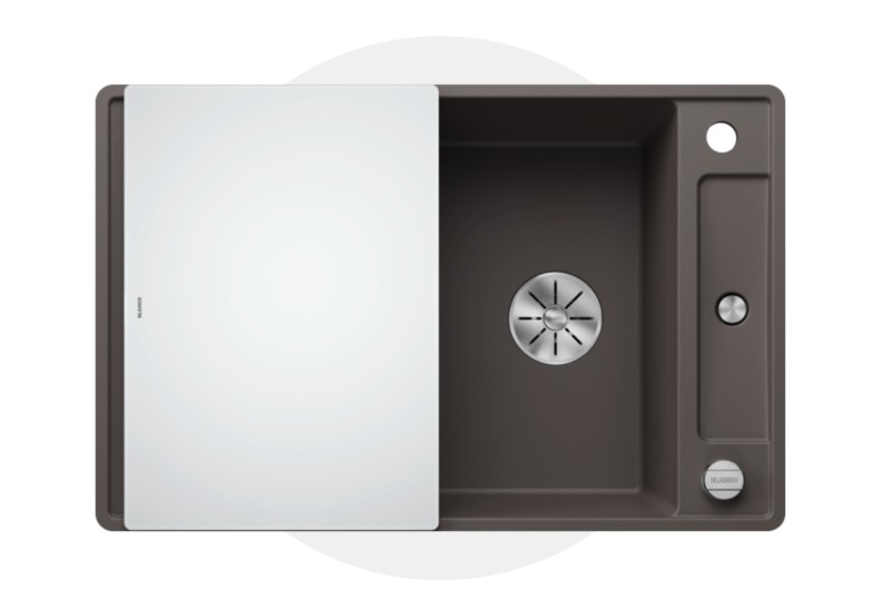 Enkele spoelbak Blanco 527220 vooraanzicht