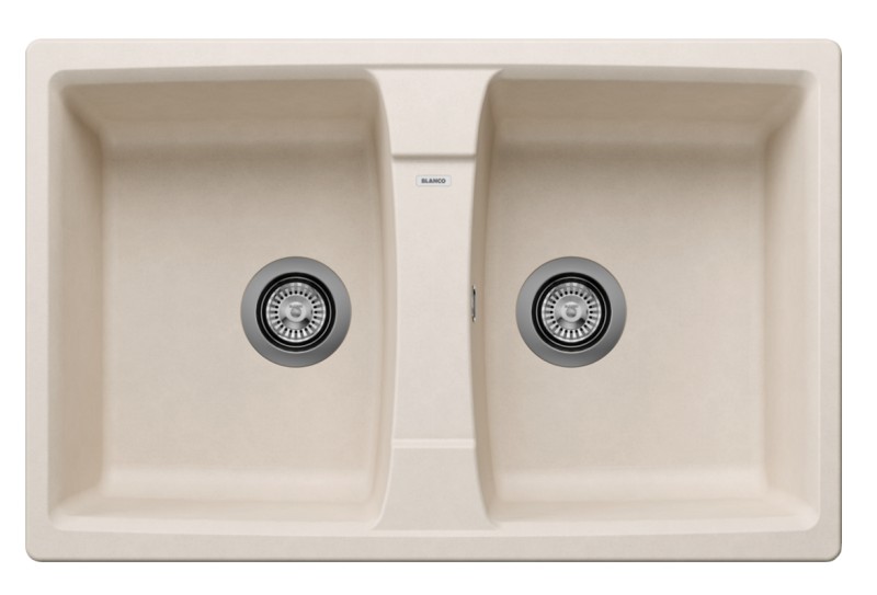 Dubbele spoelbak Blanco 527098 vooraanzicht