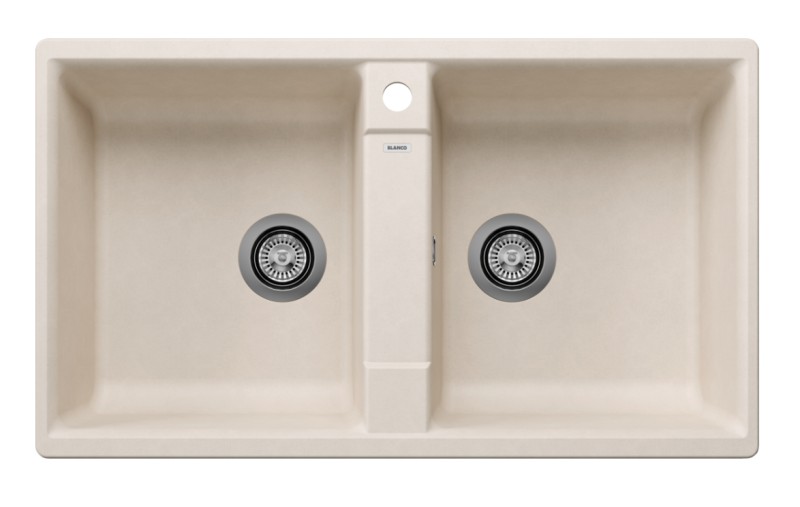 Dubbele spoelbak Blanco 527210 vooraanzicht