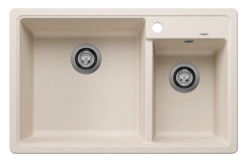 Dubbele spoelbak Blanco 527089 vooraanzicht