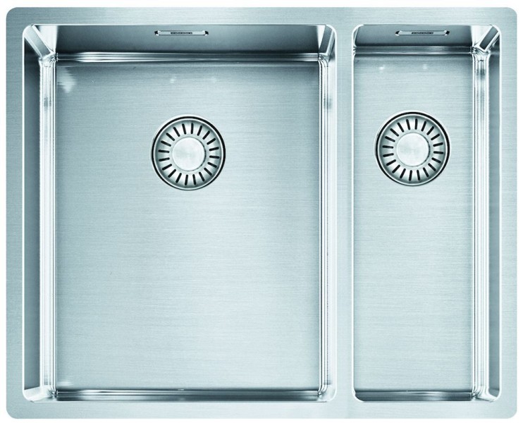 Anderhalve spoelbak Franke BXX260/160L1 vooraanzicht