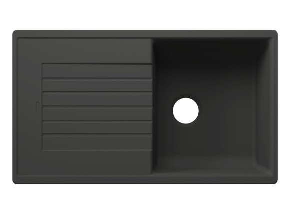 Enkele spoelbak Blanco 527386 vooraanzicht