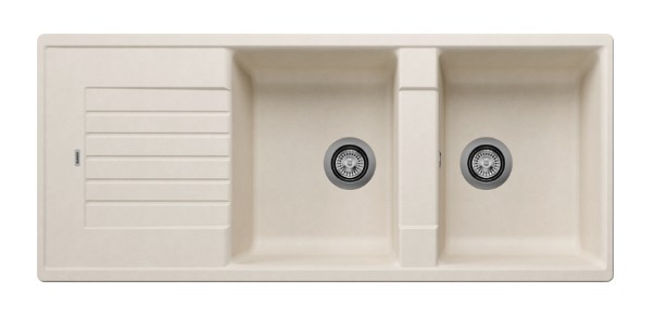 Dubbele spoelbak Blanco 527209 vooraanzicht