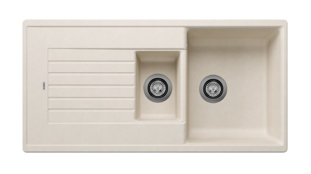 Anderhalve spoelbak Blanco 527207 vooraanzicht