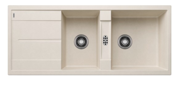 Evier 1 1/2 bassin Blanco 527120 vooraanzicht