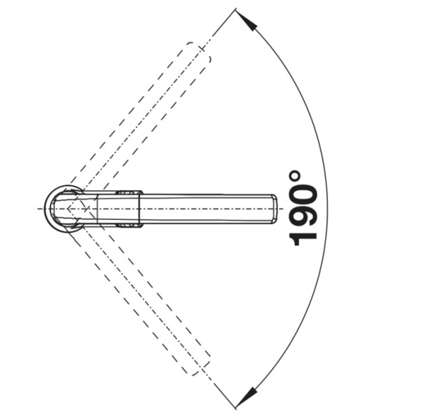 Eéngreepskraan Blanco 526928 detail 1