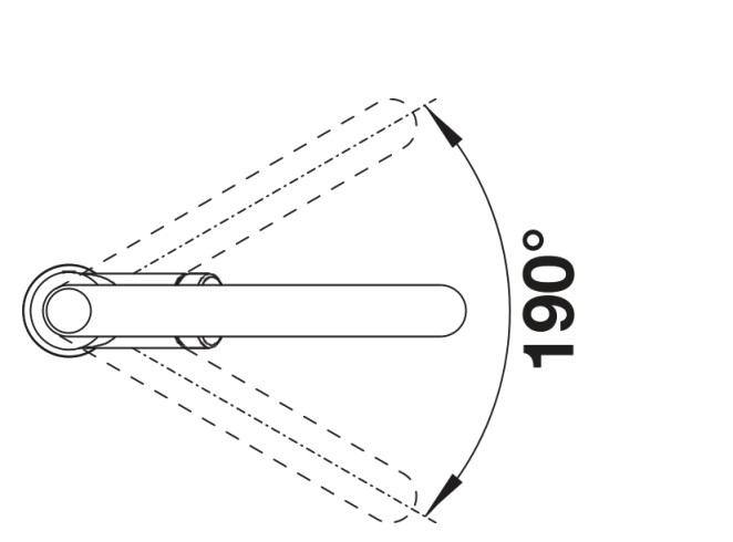 Eéngreepskraan Blanco 526931 detail 1