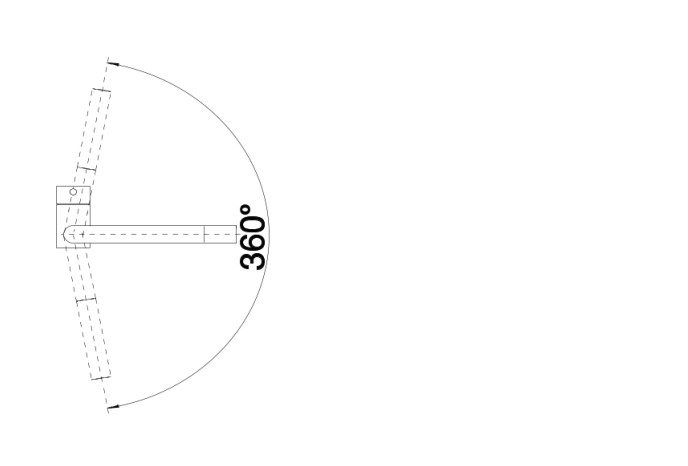 Eéngreepskraan Blanco 526960/** detail 1