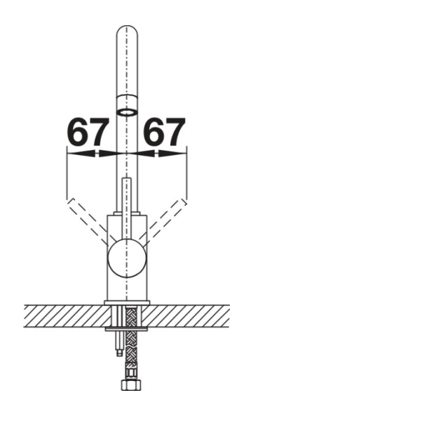 Robinet mono-commande Blanco 526966/** detail 2