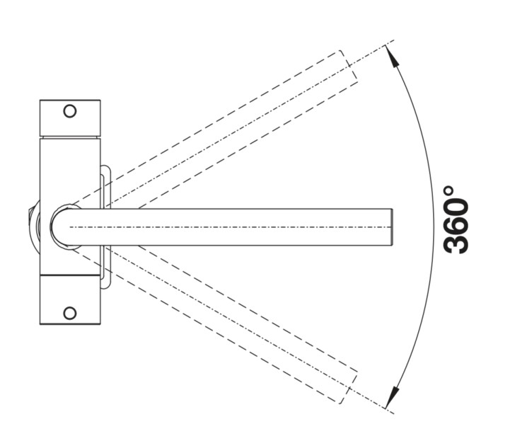 Multifunctionele kraan Blanco 526942/** detail 1
