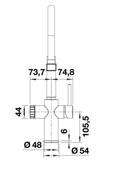 Robinet mono-commande Blanco 526707 detail 1