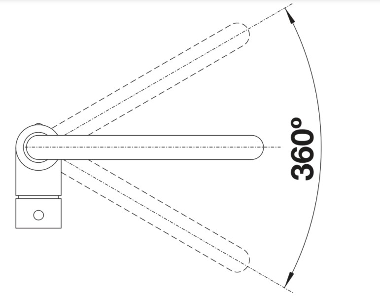 Eéngreepskraan Blanco 527461 detail 1