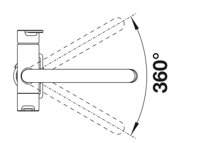 Multifunctionele kraan Blanco 520840 detail 1