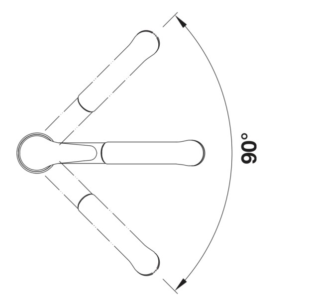 Eéngreepskraan Blanco 526936 detail 1