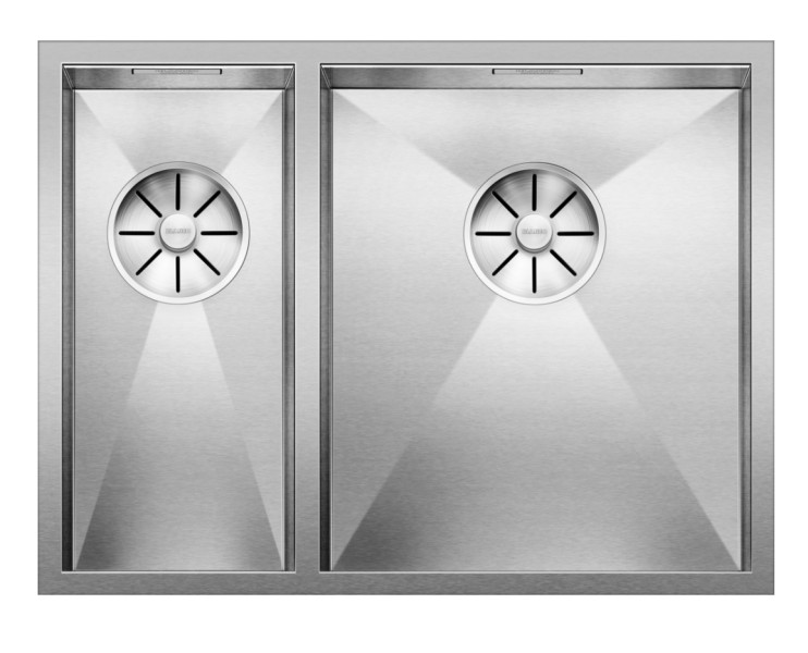 Anderhalve spoelbak Blanco 521614 vooraanzicht