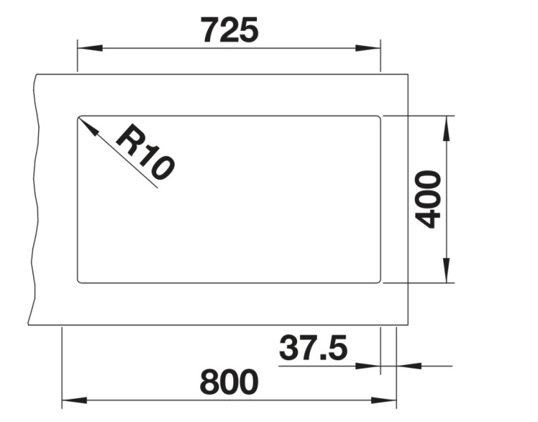 Evier 2 bassins Blanco 523158 detail 2