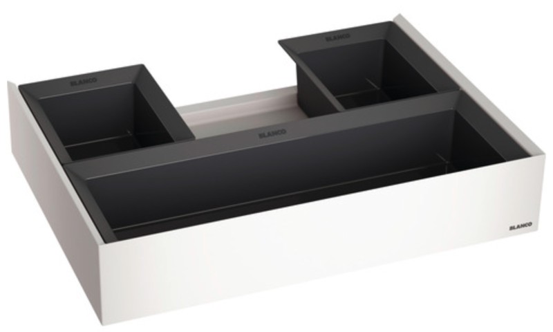 Afvalemmers Blanco 526212 vooraanzicht