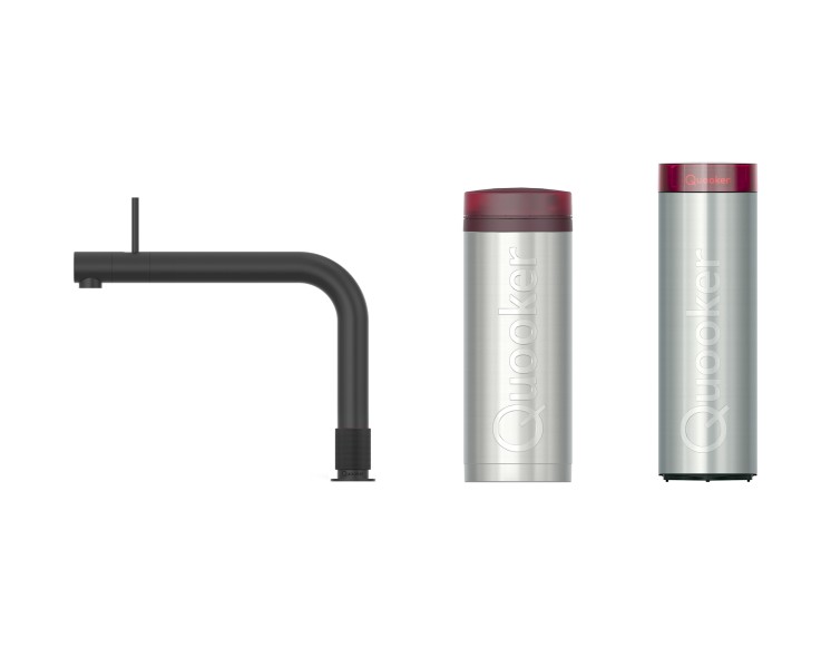Quooker Quooker FTBLK - PRO3 - CUBE vooraanzicht