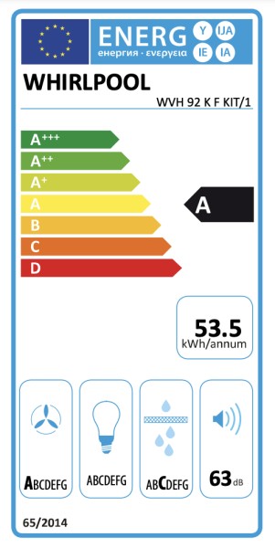Taque de cuisson avec hotte intégrée Whirlpool WVH92KFKIT/1 detail 7