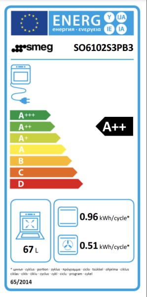 Combi : four + vapeur Smeg SO6102S3PB3 / ZWART detail 6