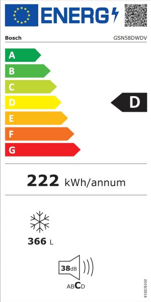 Congélateur Bosch GSN58DWDV detail 5