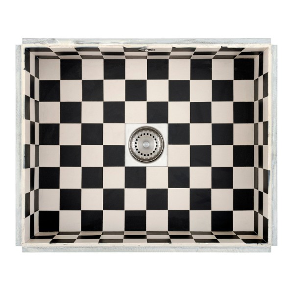 Evier 1 bassin Caressi CATO5040 vooraanzicht