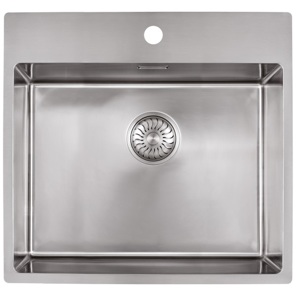 Enkele spoelbak Caressi CABLPP50KR10 vooraanzicht