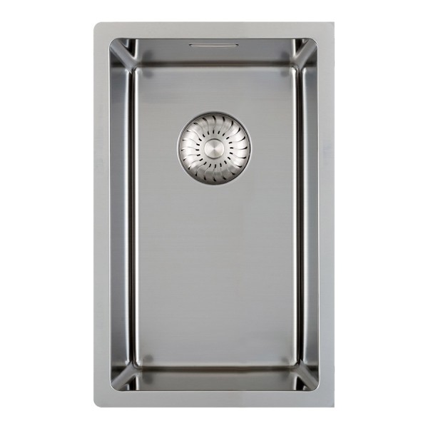 Enkele spoelbak Caressi CAPP20R10 vooraanzicht