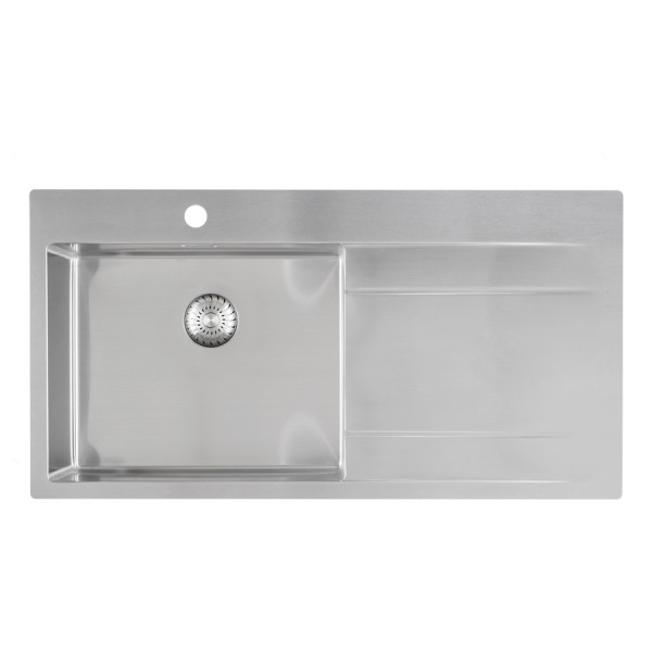 Evier 1 bassin Caressi CAPP50ABL vooraanzicht