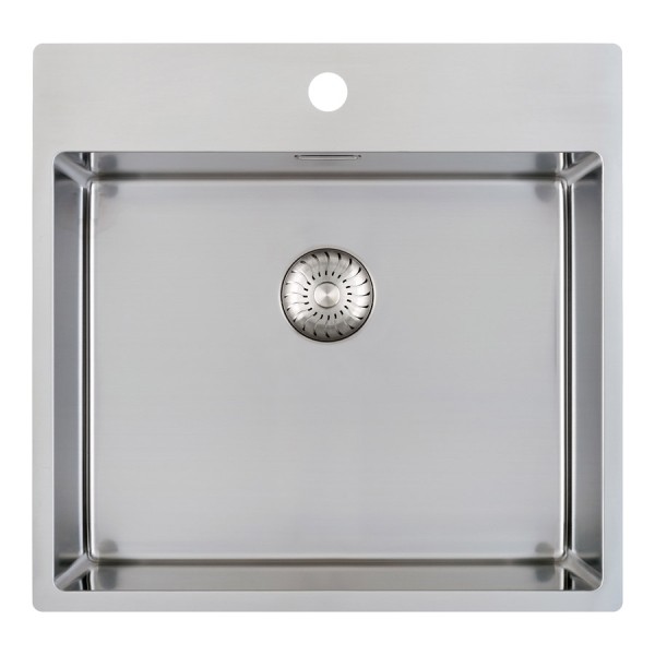 Evier 1 bassin Caressi CAPP50KR10 vooraanzicht